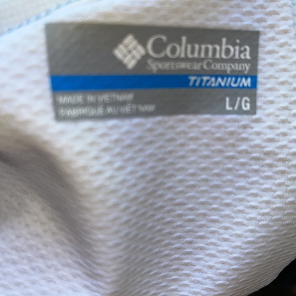 Columbia women’s Titanium Titan Pass Sun Deflector Short Sleeve Tee Shirt NWT - Picture 7 of 8